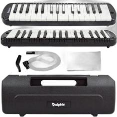 Imagem de Escaleta de 32 Teclas com Case Preto - DOLPHIN