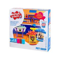Imagem de Massinha Colorida Pet Shop Estrela Com Acessórios