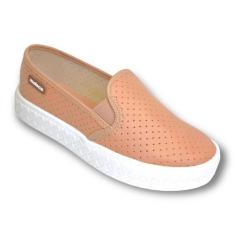 Imagem de Tênis Fem Moleca Slip On Flatform Microperfuro 5712.304-Feminino