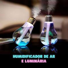 Imagem de Umidificador Aromatizador De Ar E Luminária Em Formato De Lâmpada - Bu
