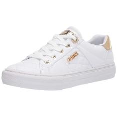 Imagem de GUESS Tênis feminino Loven, Branco