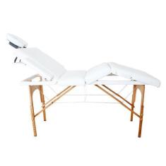 Imagem de Divã Mala Dobrável Reclinável Premium Com Orifício Mesa Maca Massagem 