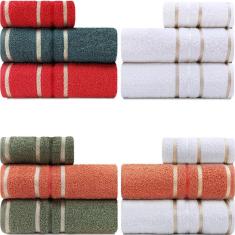 Imagem de Jogo de Toalhas Banhão + Rosto 3 peças Algodão Solare Atlântica - Emcompre