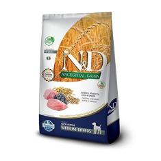Imagem de Farmina N&D Ancestral para Cães Adultos de Raças Médias Sabor Cordeiro, Blueberry, Aveia e Cevada 2,5Kg