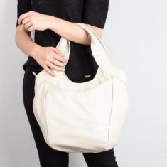 Imagem de Bolsa saco  de couro Cíntia Feminina-Feminino