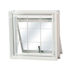 Imagem de Janela de Aço Maxim-Ar 50x50cm com Grade Minas Sul MGM Branco