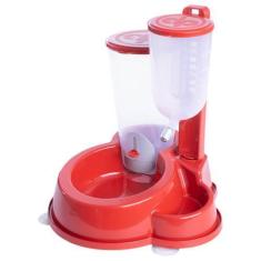 Imagem de Bebedouro E Comedouro P/ Cachorros E Gatos Durafeeder Deluxe - Durapet