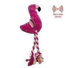 Imagem de Brinquedo De Pelúcia Para Cachorro - Flamingo 40cm - Sap