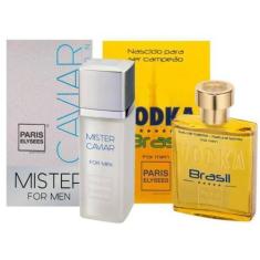 Imagem de Perfume Vodka Brasil Amarelo + Mister Caviar - Paris Elysees 100ml