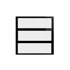 Imagem de Vitro Basculante Alumínio Preto 60 (A) x 60 (L) - Hale