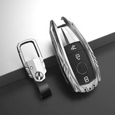 Imagem de TPHJRM Tampa da chave do carro em liga de zinco, adequado para Mercedes Benz E Classe W213 E200 E260 E300 E320