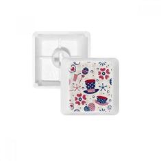 Imagem de USA Hat Drink Love Heart Firework Festival teclado mecânico PBT kit de atualização para jogos