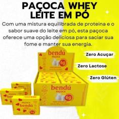 Imagem de 24Und - Paçoca Whey Leite Em Pó (Zero Açúcar) (Zero Glúten) Bendú