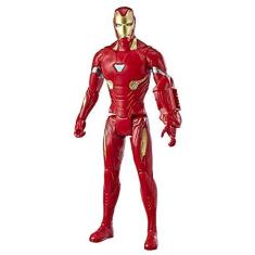 Imagem de Boneco Titan Hero 2.0 Homem de Ferro, Avengers, Vermelho/Amarelo