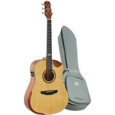 Imagem de Violão Strinberg Sd301hcr Folk Eletroacústico Natural Satin Com Bag