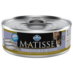 Imagem de Ração Úmida Farmina Matisse Sardinha Mousse para Gatos Adultos - 85 g