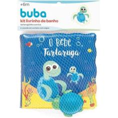 Imagem de Kit Livrinho De Banho Tartaruguinha Com Luz - Buba