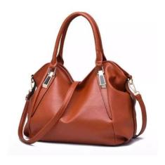 Imagem de Bolsa Feminina Grande Couro Espaçosa Elegante Passeio Novo - Sou Mais