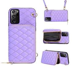 Imagem de Furiet Capa para celular Samsung Galaxy Note 20 Ultra 5G com zíper, vários compartimentos para cartões, suporte de couro PU à prova de choque para Note20 Plus Notes 20Ultra Note20+ U + 20+ Twenty Not