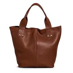 Imagem de Bolsa De Couro Dia-a-dia (Chocolate)