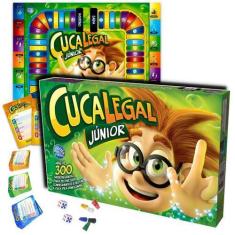 Imagem de Jogo Tabuleiro Cuca Legal Jr Super Educativo 300 Perguntas - Pais E Fi