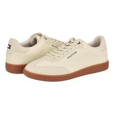 Imagem de Tommy Hilfiger Tênis masculino Bregan, Natural/Goma Multi 033, 42