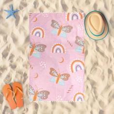 Imagem de Toalha de Banho Praia ou Piscina  Aveludada Gigante Summer