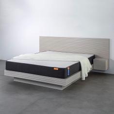 Imagem de Colchão Queen CabeCasa MadeiraMadeira Ethos Espuma Viscoelástica 158x198x22 Grafite/Cinza Mescla