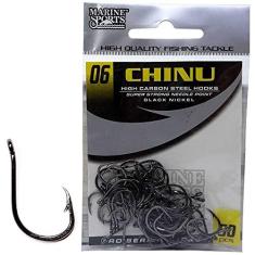 Imagem de Anzol Marine Sports Chinu Black Nickel N. 06 Com 50