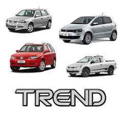 Imagem de Emblema Adesivo Trend Gol, Parati, Saveiro E Fox G4 Resinado