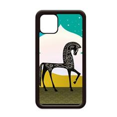 Imagem de Capa Castelo Dream Princess Style Horse Blue Yellow para iPhone 11 Pro Max para Apple Mobile Case Shell