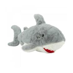 Imagem de Tubarão Tigre De Pelúcia Marinha Cinza 85 Cm
