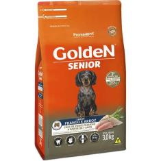 Imagem de Ração Seca PremieR Pet Golden Formula Cães Sênior Mini Bits Frango e Arroz - 3 Kg