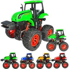 Imagem de Trator De Brinquedo A Fricção - Verde - Europio