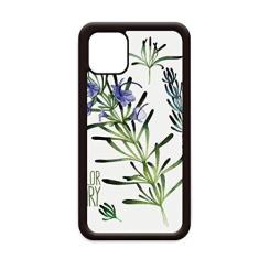 Imagem de Capa roxa lavanda aquarela flor planta para iPhone 11 Pro Max para Apple Mobile Case Shell