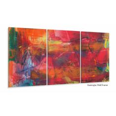 Imagem de Quadro Decorativo Abstrato  3 pç 120x60 sala quarto
