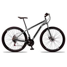 Imagem de Bicicleta Bike Aço 21 Marchas Velocidades Aro 29 Grafite