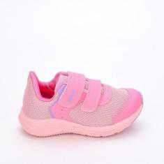 Imagem de Tênis Infantil Baby Feminino Energy Respitec Kidy Rosa Lilas