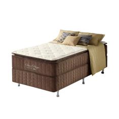 Imagem de Conjunto Cama Box Solteiro Twin Size Molas Ensacadas Pillow T