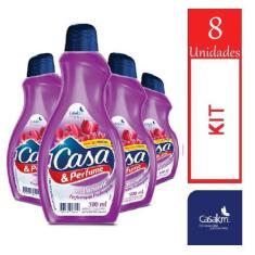 Imagem de Kit 8 Limpador Perfumado Casa E Perfume Passione 500ml - Casa & Perfum