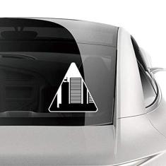 Imagem de DIYthinker Adesivo de carro com contorno da casa de ópera de Sydney da Austrália, decalque de bagagem de motocicleta