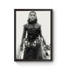 Imagem de Quadro Arte Game Of Thrones Arya Stark Poster