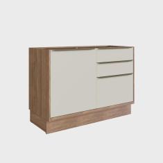 Imagem de Balcão de Cozinha 120cm 1 Porta 3 Gavetas Viena Herval