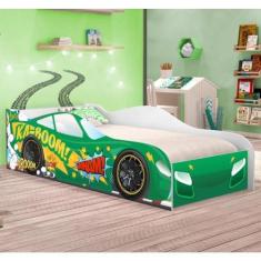 Imagem de Cama Carro Kaboom Verde Solteiro