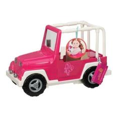 Imagem de Carrinho Boneca Our Generation Jipe Rosa My Way And Highways