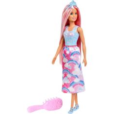 Imagem de Boneca Barbie Dreamtopia Penteados Mágicos - Mattel FXR94