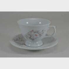 Aparelho de Chá e Café Porcelana Schmidt 53 peças - Dec. Eterna E351 -  SCHMIDT