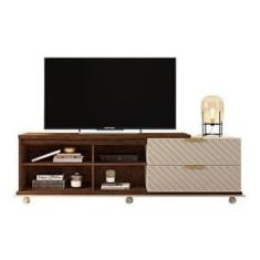 Imagem de Rack Bancada Para TV 55 Polegadas Harmony Havana Off White