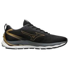 Imagem de Tênis Mizuno Dynasty 5 - Masculino - Preto-Dourado