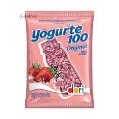 Imagem de Bala Yogurte 100 Morango Dori 600g